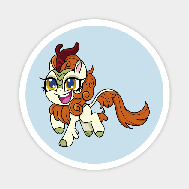 Pony Life Autumn Blaze Magnet by CloudyGlow